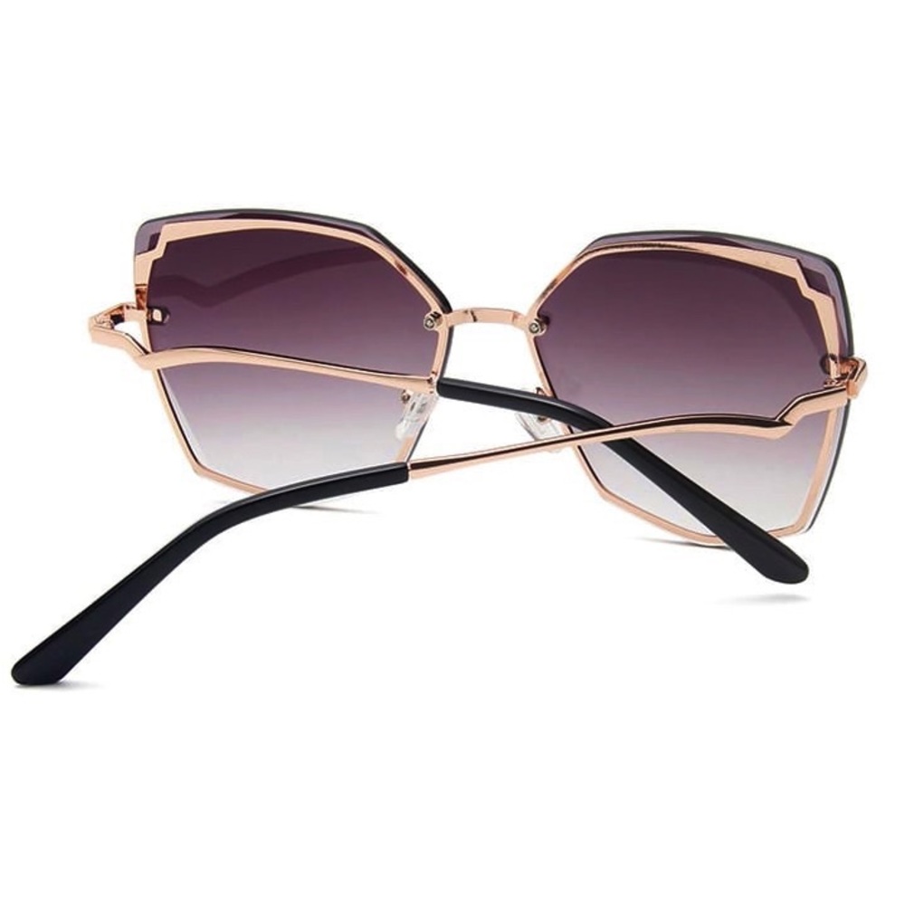 Grey Gradient Sunglasses - Picture 4 of 4